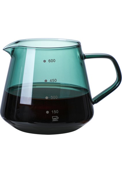 600ML02 Tarzı Çilek Cezve Tarzı V60 Cam Ahşap 700 Mlml Kahve Damlatıcı ve Kahve Filtresi Için Pot Seti Yeniden Kullanılabilir Kahve Filtreleri (Yurt Dışından)