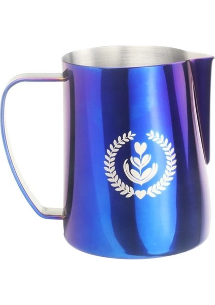 Mavi Stil 350 ml Espresso Buharlama Sürahi Ml, Espresso Süt Köpürtme Sürahi,kahve Süt Köpürtme Fincan, Kahve Buharlama Sürahi (Yurt Dışından)