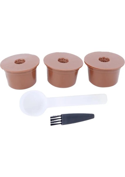 No.1 Tarzı 3 Adet Yeniden Doldurulabilir Kahve Kapsül Filtreli Fincan Yedek Aksesuarlar Caffitaly Için Fit Taşınabilir Kahve Filtresi Filtre Fincan (Yurt Dışından) fiyatları