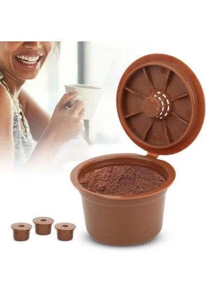 No.1 Tarzı 3 Adet Yeniden Doldurulabilir Kahve Kapsül Filtreli Fincan Yedek Aksesuarlar Caffitaly Için Fit Taşınabilir Kahve Filtresi Filtre Fincan (Yurt Dışından) indirimleri