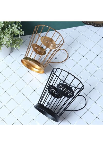 Gd Stil1 Stili Evrensel 1 Adet Kahve Kapsül Depolama Sepeti Kahve Fincan Sepeti Eski Kahve Pod Organizatör Tutucu Siyah Ev Cafe Otel Sıcak (Yurt Dışından) indirimleri