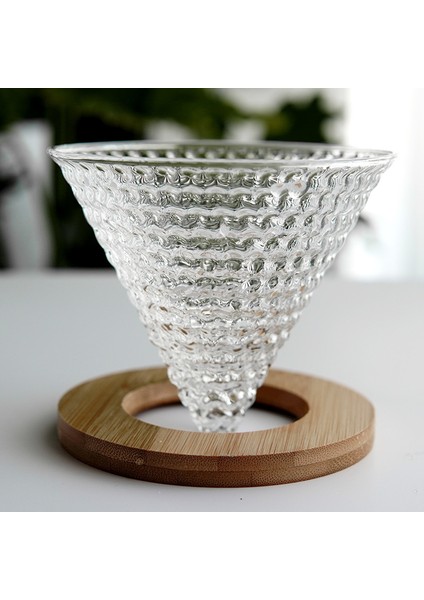 600ML02 Tarzı Çilek Cezve Tarzı V60 Cam Ahşap 700 Mlml Kahve Damlatıcı ve Kahve Filtresi Için Pot Seti Yeniden Kullanılabilir Kahve Filtreleri (Yurt Dışından) fırsatları
