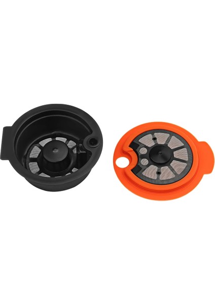 Pembe Tarzı 60ML Yeniden Kullanılabilir Kahve Kapsül Podları Nespresso Kahve Kapsülü Pod Slicone Kapak Bosch Tassimo ml ile Uyumlu (Yurt Dışından)