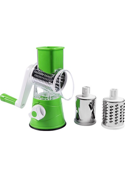 Yeşil Stil Manuel Sebze Kesici Dilimleme Çok Fonksiyonlu Yuvarlak Mandoline Dilimleme Patates Peynir Mutfak Aletleri Mutfak Aksesuarları (Yurt Dışından)