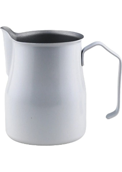 W Stili Süt Köpürtme Sürahi Sürahisi - 12OZML Paslanmaz Çelik Kahve Aletleri Fincan Espresso, Latte Art ve Frothing Için Uygun (Yurt Dışından)