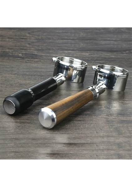 Siyah Stil 51MM-2 Çivi Delonghi & Breville Için Dipsiz Portafiltre Yedek Filtre Sepeti Kahve Aksesuarları بورتافلتر 54 بورتافلتر 51 (Yurt Dışından) fiyatları