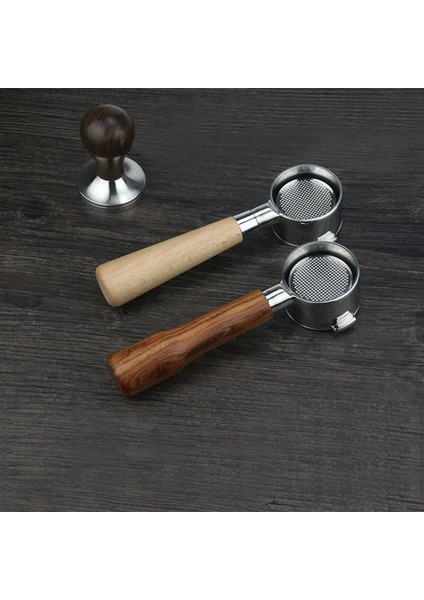 Siyah Stil 51MM-2 Çivi Delonghi & Breville Için Dipsiz Portafiltre Yedek Filtre Sepeti Kahve Aksesuarları بورتافلتر 54 بورتافلتر 51 (Yurt Dışından) indirimleri