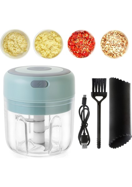 Beyaz 100ML Tarzı 1 Adet ml Elektrikli Sarımsak Ezici Sarımsak Presi Sebze Biber Eti Sarımsak Doğrayıcı Presi USB Ezici Makinesi Mutfak Aletleri (Yurt Dışından) fiyatları