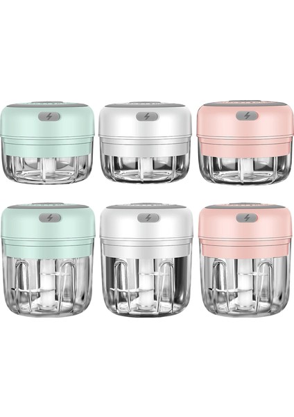 Beyaz 100ML Tarzı 1 Adet ml Elektrikli Sarımsak Ezici Sarımsak Presi Sebze Biber Eti Sarımsak Doğrayıcı Presi USB Ezici Makinesi Mutfak Aletleri (Yurt Dışından) fırsatları