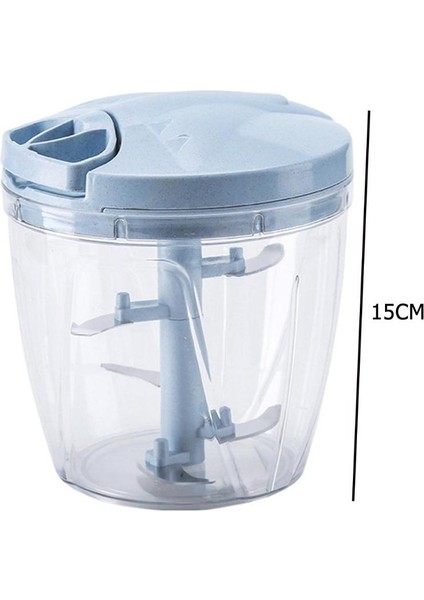 No.16 Stili Manuel Meyve Sebze Doğrama El Çekme Gıda Kesici Soğan Fındık Öğütücü Kıyma Parçalayıcı Çok Fonksiyonlu Mutfak Aksesuarları (Yurt Dışından)