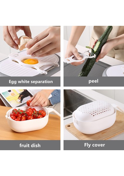 8'i 1 Arada Tarzı Çok Fonksiyonlu Sebze Kesici Mutfak Patates Dilimleme Havuç Rende Çelik Bıçak Bıçak Drenaj Sepeti Mutfak Alet Aksesuarları (Yurt Dışından) modelleri