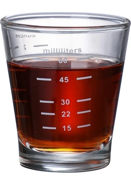 80ML Stili 100ML Çift Ağızlı Süt Sürahileri Küçük Cam Süt Bardağı Espresso Kupa Yüksek Sıcaklığa Dayanıklı Cam Süt Paylaşım Fincan Kahve Kupaları (Yurt Dışından)