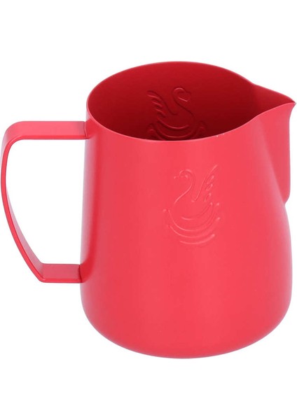 Kırmızı Stil 400 ml 400 ml Paslanmaz Çelik Süt Köpürtücü Fincan Kırmızı Pembe Kahve Sürahi Kahve Latte Sanat Fincan Kupa Tedarik Kahve Latte Sanat Sürahi (Yurt Dışından)