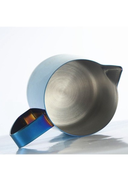 Beyaz Stil 600 ml ml Süt Buharda Köpürtme Sürahi Paslanmaz Çelik Yapışmaz Süt Sürahisi Çekme Çiçek Fincan Kahve Cappuccino Latte Sanat (Yurt Dışından) indirimleri