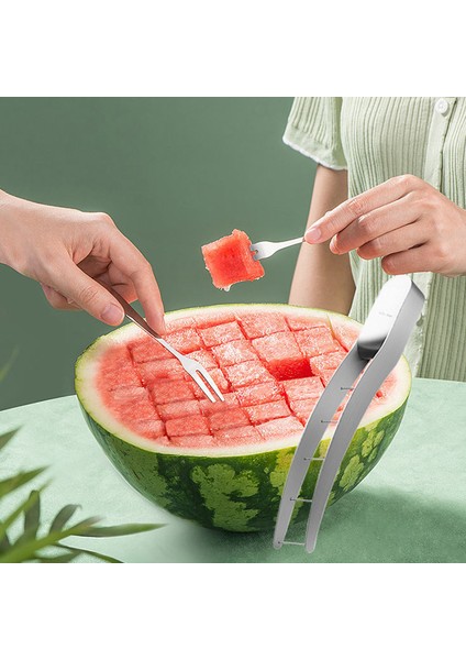 C Tarzı Karpuz Dilimleme Kesici Mutfak Karpuz Kavun Kesme Artefakt Paslanmaz Çelik Yaratıcı Meyve Aracı (Yurt Dışından) fırsatları