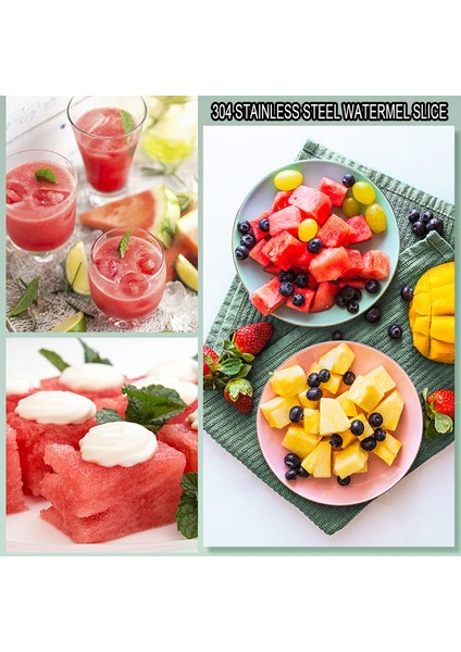 C Tarzı Karpuz Dilimleme Kesici Mutfak Karpuz Kavun Kesme Artefakt Paslanmaz Çelik Yaratıcı Meyve Aracı (Yurt Dışından) indirimleri