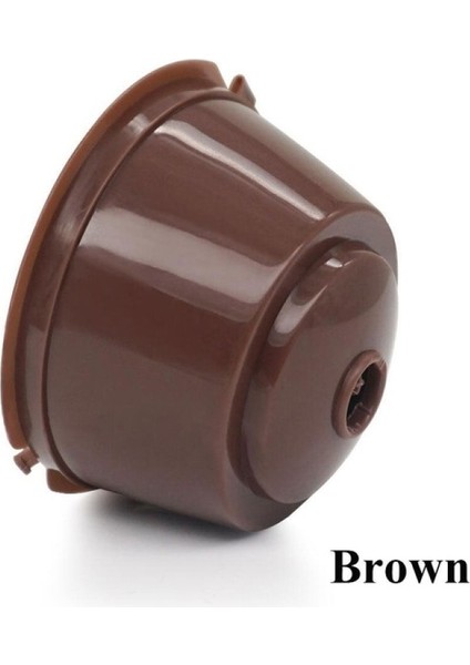 Kumral Tarzı Kahve Makinesi Yeniden Kullanılabilir Kapsül Kahve Fincanı Filtre Kahve Fincanı Tutacağı Dolce Gusto Nescafe Için Pod Süzgeç (Yurt Dışından)