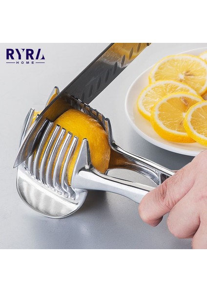 Bir Stil Paslanmaz Çelik Limon Domates Dilimleme Kelepçe Tasarım Sebze Meyve Kesici Öğütücüler Çok Fonksiyonlu Soğan Tutucu Mutfak Aksesuarları (Yurt Dışından) fiyatları