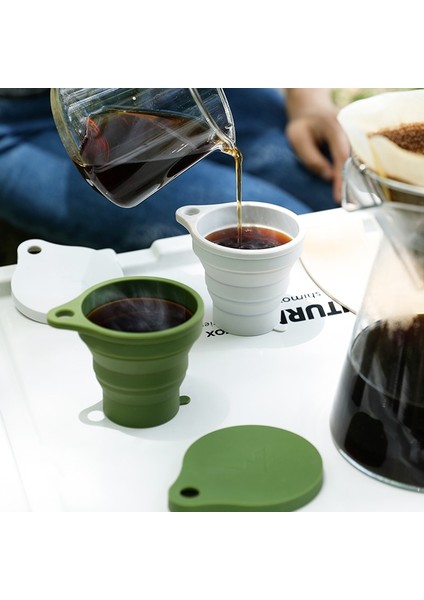 Yeşil Stil Konco 150ML Taşınabilir Katlanır Bardaklar Silikon Bpa Ücretsiz Su Bardağı Geri Çekilebilir Içme Bardağı Açık Seyahat Su Kapaklı Bardak (Yurt Dışından) fiyatları