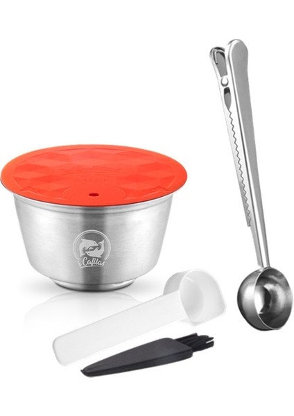 Koyu Gri Tarzı Dolce Gusto Kahve Kapsülü Için Plastik Kapsül Doldurulabilir Yeniden Kullanılabilir Nescafe ile Uyumlu Dolce Gusto Dolum Bardağı 150 Kez Kullanın (Yurt Dışından)