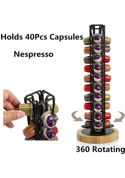 Stil 7 Stili 2019 Metal Kahve Pod Tutucu Nespresso Kapsül Standı Dağıtıcı 3 Satır Kahve Kapsül Nespresso Için Depolama Rafı (Yurt Dışından)