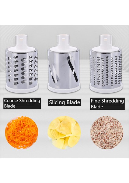 Kırmızı Stil Çok Fonksiyonlu 3 In 1 Döner Rende Mutfak Aksesuarları Sebze Dilimleme Manuel Kesici Patates Meyve Sebze Doğrama Rende (Yurt Dışından) modelleri