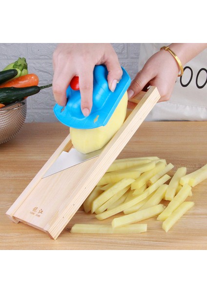 7mm Tarzı Sebze Kesici Paslanmaz Çelik Bıçak Manuel Kıyıcı Patates Salatalık Havuç Dilimleme Rende Oluklu Dilimleme Mutfak Aletleri (Yurt Dışından) modelleri