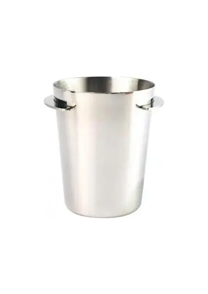 Gümüş 58MM Stili mm Espresso Makinesi Için Paslanmaz Çelik Destek Kahve Dozaj Bardağı Toz Besleyici Parçası (Yurt Dışından)