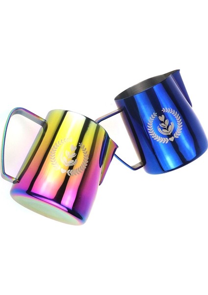 Pembemsi Gri Tarzı 350 ml Espresso Buharlama Sürahi Ml, Espresso Süt Köpürtme Sürahi,kahve Süt Köpürtme Fincan, Kahve Buharlama Sürahi (Yurt Dışından) fiyatları