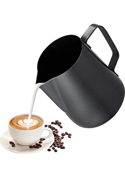 Ordu Yeşili Tarzı Yapışmaz Paslanmaz Çelik Süt Köpürtme Sürahi Espresso Kahve Barista Craft Latte Cappuccino Krem Köpürtme Sürahi Sürahi (Yurt Dışından) fırsatları