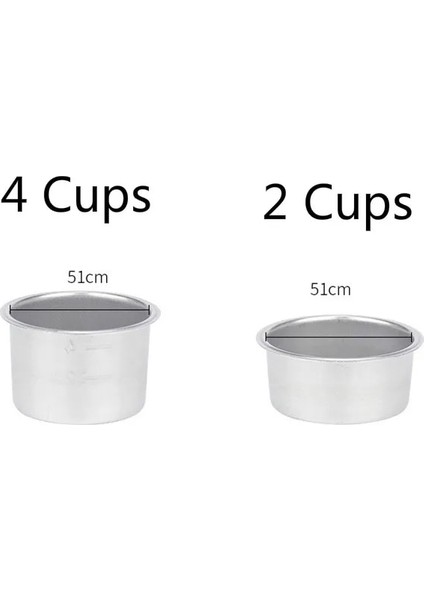 1 Takım Stili Ec ECO310 Ecp Ecp BCO420 Espresso Kahve Aracı Için 51MM Portafilter Dipsiz Tutucu بورتافلتر ديلونجي (Yurt Dışından)