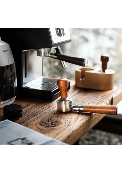 1 Takım Stili Ec ECO310 Ecp Ecp BCO420 Espresso Kahve Aracı Için 51MM Portafilter Dipsiz Tutucu بورتافلتر ديلونجي (Yurt Dışından) indirimleri