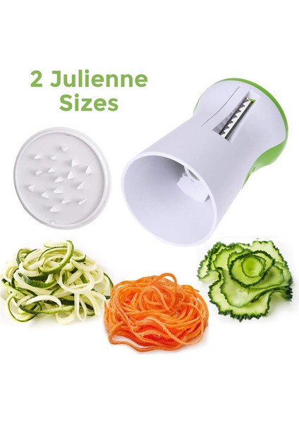 Bir Stil Mutfak Ağır Spiralizer Sebze Dilimleyici Sebze Spiral Dilimleyici Kesici Zuasta Erişte Spagetti Makinesi (Yurt Dışından)