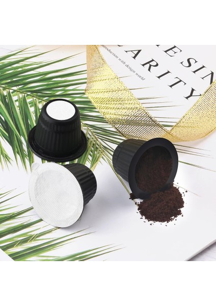 100 Takım Stili Nespresso Kahve Kapsül Kupası Için Crema Geri Dönüşümlü Yeniden Kullanılabilir Kahve Filtresi Tek Kullanımlık Kolay Kullanım (Yurt Dışından) modelleri