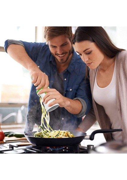 Bir Stil Mutfak Ağır Spiralizer Sebze Dilimleyici Sebze Spiral Dilimleyici Kesici Zuasta Erişte Spagetti Makinesi (Yurt Dışından)
