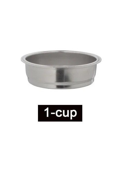 1 Fincan Tarzı Kahve Dipsiz Portafilter Delonghi Espresso Makinesi Parçaları Için Bardaklar Paslanmaz Çelik Yedek Filtre Sepeti (Yurt Dışından)