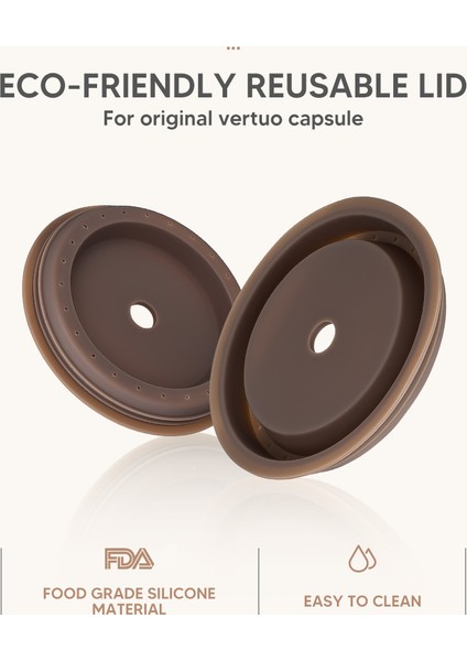 1 Adet Tarzı Paslanmaz Çelik Yeniden Kullanılabilir Kahve Kapsül Filtresi Pvc Barkodlu Nespresso Vertuo Kapsülleri Vertuoline GCA1DELONGHI Için Fit (Yurt Dışından) fırsatları