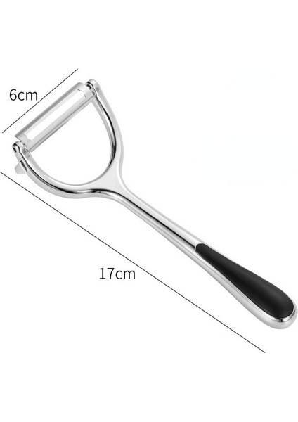 Gümüş-B Tarzı Çinko Alaşım Soyma Bıçağı Ev Mutfak Gadget Soyucu Yaratıcı Altın Kaplama Kavun Soyucu Seti Dilimleme Paslanmaz Çelik Soyucu (Yurt Dışından) fırsatları