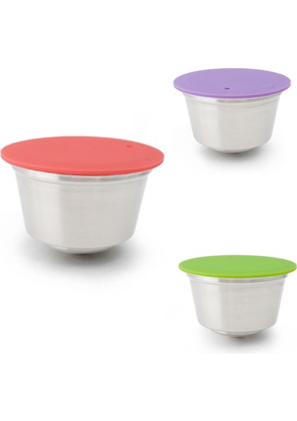 2pod Stili Dolce Gusto Kahve Kapsülü Için Uygun Paslanmaz Metal Yeniden Kullanılabilir Kapsül Nescafe Filtresi Için Uygun (Yurt Dışından) fırsatları