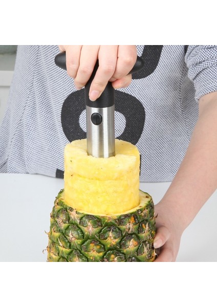 Yeşil Stil Ananas Dilimleme Soyucu Kesici Soyma Bıçağı Paslanmaz Çelik Mutfak Meyve Araçları Pişirme Araçları Mutfak Aksesuarları Mutfak Alet (Yurt Dışından) fırsatları