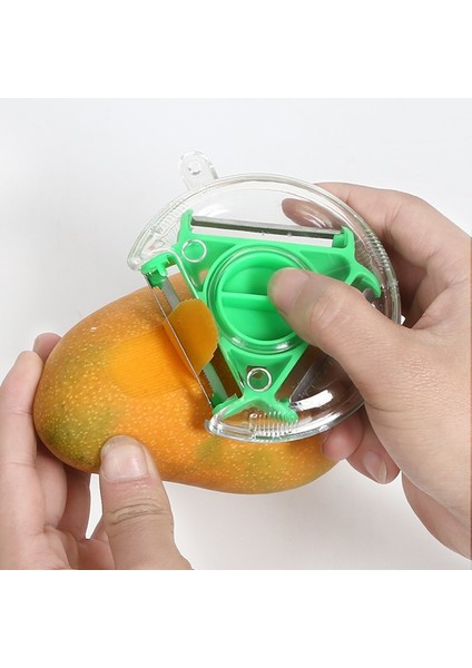 Yeşil Stil Yenı Sihirli Üçlü Soyucu Set Dilimleyici Paslanmaz Çelik Soyucu Parçalayıcı Soyma Bıçağı Zesters Rende Aracı Mutfak Aletleri Aksesuarları (Yurt Dışından) fiyatları