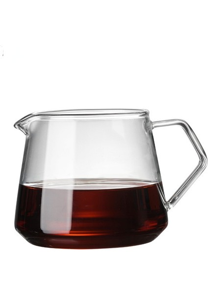 400ML-TENCERE-01 Tarzı Sürahi Drml 650ML Cezve V60 Cam Aralığı Üzerine Dökün Kahve Sunucusu Kahve Kettle Brewer Barista Süzgeç (Yurt Dışından) modelleri