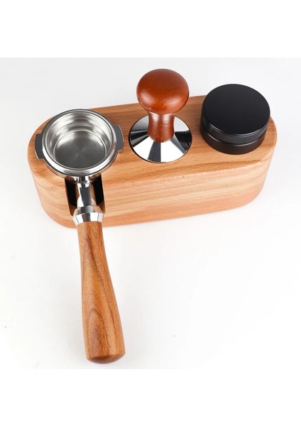 2-58MM Tarzı Kahve Pres Tutacağı Kulp Tutacağı Masif Ahşap Tozu Çekiç Kumaş Pudra 58 Toz Baskı Ayağı Kahve Makinesi Tutacağı Tabanı (Yurt Dışından) fırsatları