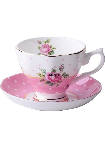 S Tarzı 170ML, Ince Kemik Çini Kahve Fincanı ve Tabağı ve Kaşık, Komik Moda Tasarımı, Zakka Tazas Cafe Espresso Fincanı, Avrupa Kahve Kupası (Yurt Dışından)