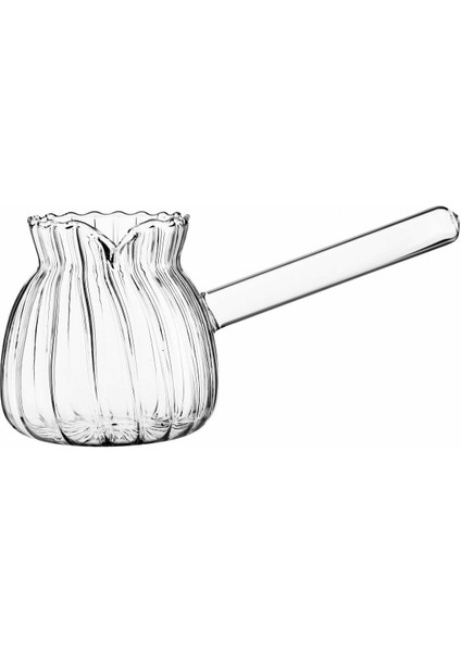 200 ml Stil Cam Kahve Ince Tencere Su Isıtıcısı Çaydanlık Kahve Süt Cam Masa Konteyner Termal Kupa Borosilikat Bitkisel Mutfak Aksesuarları Noel (Yurt Dışından)