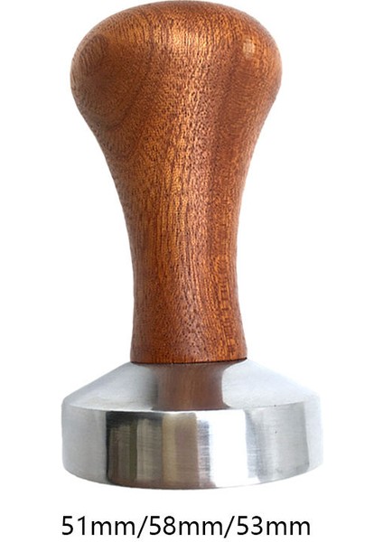 58MM Tarzı Gıda Sınıfı mm Kahve Sabotaj Ahşap Saplı Barista Espresso Makinesi Öğütücü El Yapımı Yüksek Sıcak Satış (Yurt Dışından)