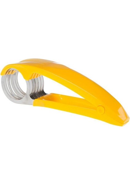Sarı Stil Ev Mutfak Aracı Sebze Soyucu Salata Dilim Paslanmaz Çelik Muz Kesici Kıyıcı Meyve Kesici Salatalık Bıçağı (Yurt Dışından)