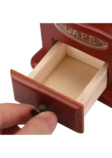 Bir Stil Yazın 1 Adetkahve Çekirdeği Değirmeni Ahşap Manuel Kahve Öğütücü El Paslanmaz Çelik Retro Kahve Baharat Çapak Değirmeni ile Seramik Millston (Yurt Dışından) fırsatları