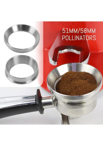 58MM Tarzı Akıllı Paslanmaz Çelik Dozaj Halkası, Profesyonel Espresso Kahve Dozaj Halkası Kahve Makinesi Aksesuarları 58MM Kahve Sabotaj (Yurt Dışından) fiyatları