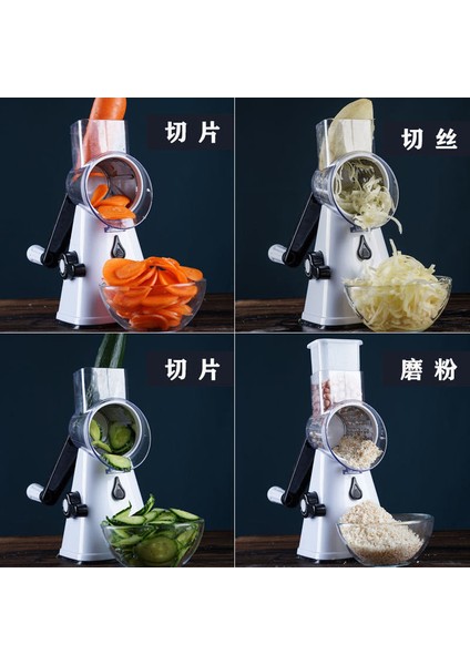 Kırmızı Stil 1 Adet Çok Fonksiyonlu Sebze Dilimleyici Manuel Patates Ezici Sarımsak Presi Soğan Kıyıcı Mutfak Aletleri Ev Pişirme Aksesuarları (Yurt Dışından) fırsatları